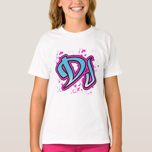 DJ Graffiti Tシャツ (正面)