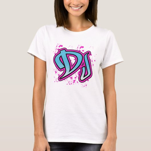 DJ Graffiti Tシャツ (正面)