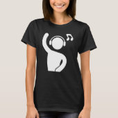 DJ Graphic Dj Music Player Producer Deejay Tシャツ (正面)