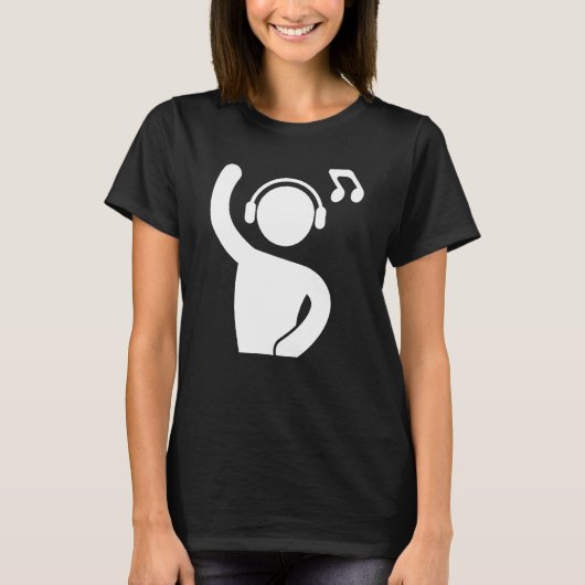 DJ Graphic Dj Music Player Producer Deejay Tシャツ (正面)