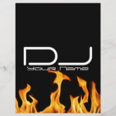 DJ "HEAT" Flyer チラシ (正面)