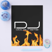 DJ "HEAT" Flyer チラシ (シングル)