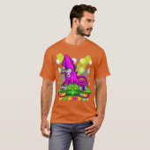 DJ House Music Octopus Disk Jockey Love Music Tシャツ (正面フル)