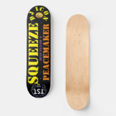 DJ ICON  SQUEEZE PEACKEMAKER8 1/4" スケートボードデッキ (正面)