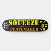 DJ ICON  SQUEEZE PEACKEMAKER8 1/4" スケートボードデッキ (横)