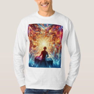 DJ in a鏡迷路Tシャツ Tシャツ