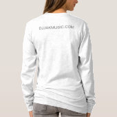 DJ JAK Ash Grayショーケース長袖T Tシャツ (裏面)