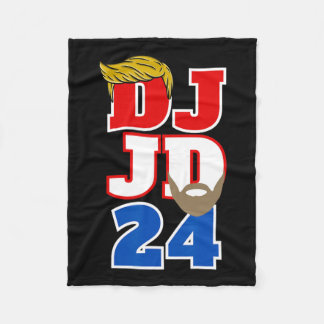 Dj Jd 24 Trump Hair Vance Beard 2024 Republic Me フリースブランケット