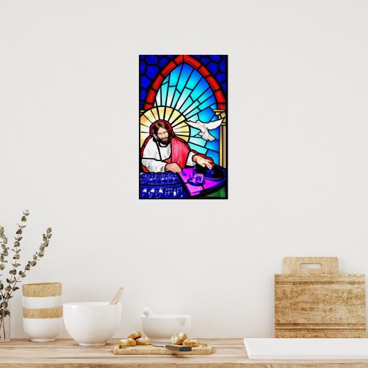 DJ Jesusポスター ポスター (キッチン)