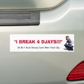 DJ JS-1のバンパーステッカー バンパーステッカー (車上)