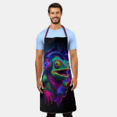 DJ Kameleon – Funky Keukenschort エプロン (着用した状態)