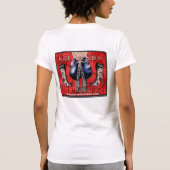 DJ Kazzのロゴの前部 Tシャツ (裏面)