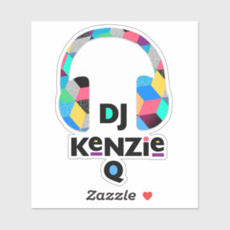 DJ Kenzie Qカットビニールシール シール
