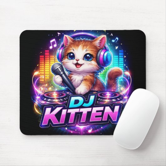 DJ KITTEN 2 マウスパッド (マウス)
