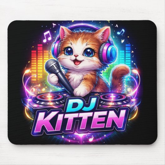 DJ KITTEN 2 マウスパッド (正面)