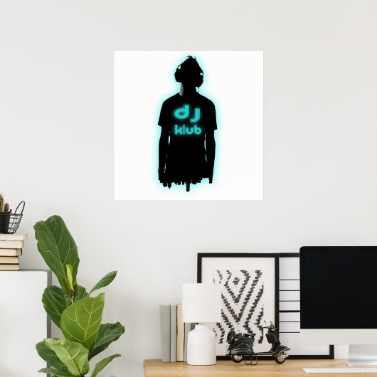DJ KLUB ポスター (ホームオフィス)