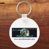 (DJ Lonewolf) Keychain/Keyring キーホルダー (正面)