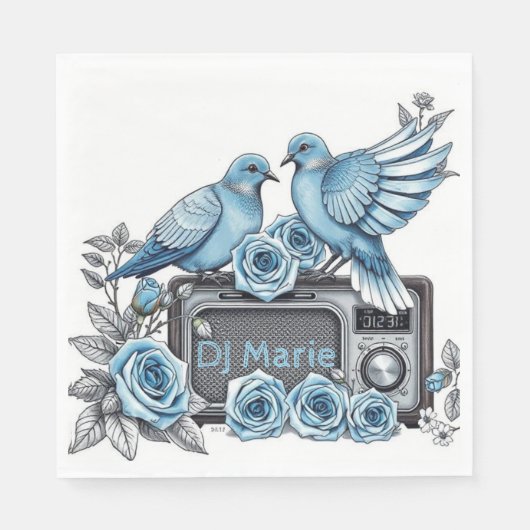 DJ Marie スタンダードランチョンナプキン (正面)