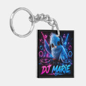 DJ MARIE 両面タイプ キーホルダー (正面左)