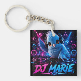 DJ MARIE 両面タイプ キーホルダー