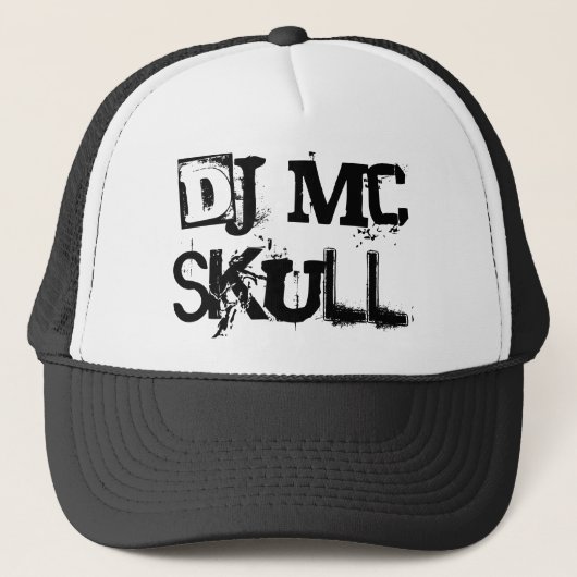 DJ MC SKULL キャップ (正面)