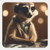 DJ Meerkat: Spinning Tracks in the Savanna, スクエアシール (正面)