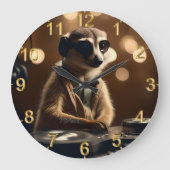 DJ Meerkat: Spinning Tracks in the Savanna, ラージ壁時計 (正面)
