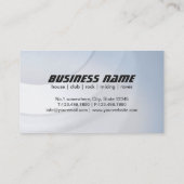 DJ Metalic モダン Vinylリコースタイリッシュダーミキサー 名刺 (裏面)