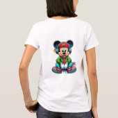 DJ Mickeymouse Tシャツ (裏面)