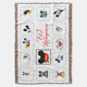 DJ Mickeymouse Throw Blanket スローブランケット (正面縦)