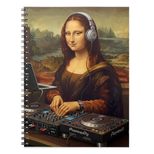 DJ Mona Lisa ノートブック (正面)