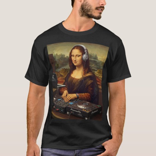 DJ Mona Lisa Tシャツ (正面)