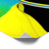 DJ Monkey Music Lover DJ Chimp Umous ポスター (角)