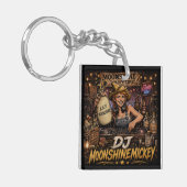 DJ MOONSHINEMICKEY両面キーチェーン キーホルダー (正面左)