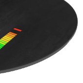 DJ Music BlackのビートからのイコライザVibes カッティングボード (角)