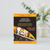 DJ Music Clubはがき ポストカード (スタンド正面)