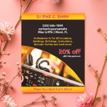 DJ Music Clubはがき