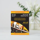 DJ Music Clubはがき ポストカード (スタンド正面)