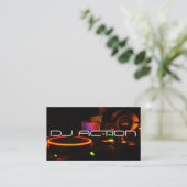 DJ Music Clubエンターテイメント Business Card 名刺 (スタンド正面)
