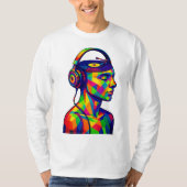 DJ Music Lover Tシャツ (正面)