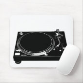 DJ Music Producerターンテーブルデッキマウスパッド マウスパッド (マウス)