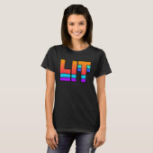 DJ Music Rave Music Festival Electronic Music Tシャツ (正面フル)