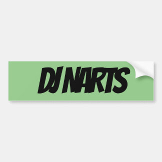 DJ NARTS バンパーステッカー