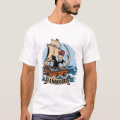 「DJ Navigator: Sailing the Sonic Seas」 Tシャツ (正面)