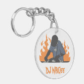 DJ NBGeeキーチェーン キーホルダー (正面左)