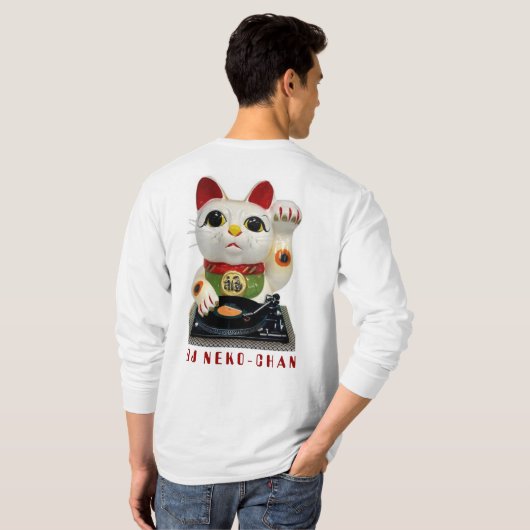 dj neko chan tシャツ (裏面フル)