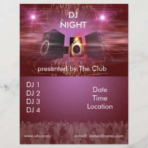 dj_night_dance_flyer チラシ