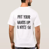 DJ NYCE、718への516 Tシャツ (裏面)