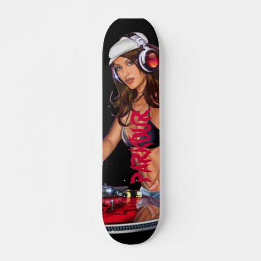 DJ、PARKOUR スケートボード (正面)