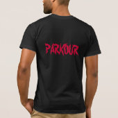 DJ、PARKOUR Tシャツ (裏面)
